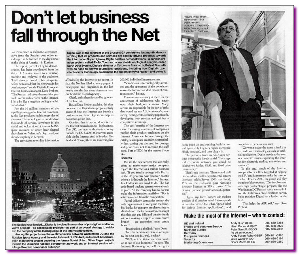 European Internet Business