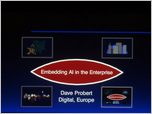 Click to enlarge the slide - Embedding Artificial Intelligence in the Enterprise + Back-Up Community Lens and Cloverleaf Business Slides.