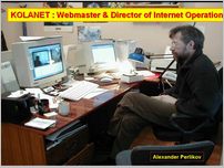 Click to enlarge KolaNet Presentation Slide - Invited Presentation at 10th Anniversary of INEP, Apatity, Murmansk Region, Russia