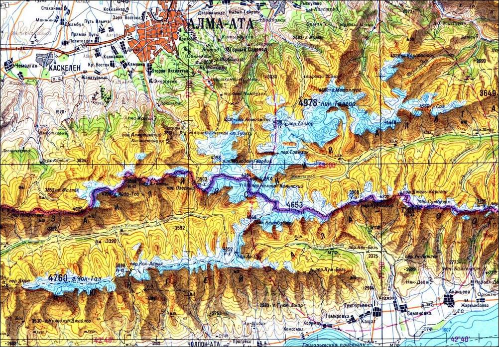 Regional Map-TianShan