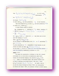 Click to enlarge - The Evolution of Stochastic Automata - Thesis by Dr David E Probert - Statistical Laboratory - Cambridge University - 1973 to 1976