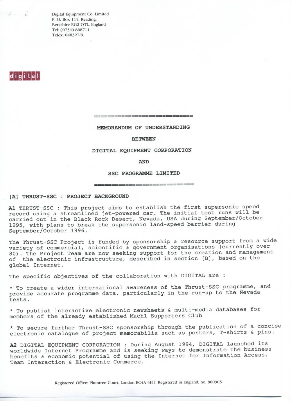 SSC Web-Site Agreement - (1)