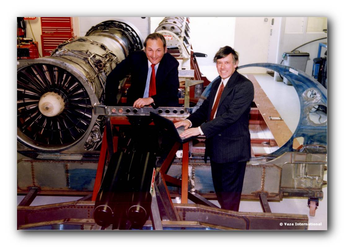 Richard Noble OBE and Dr David E Probert