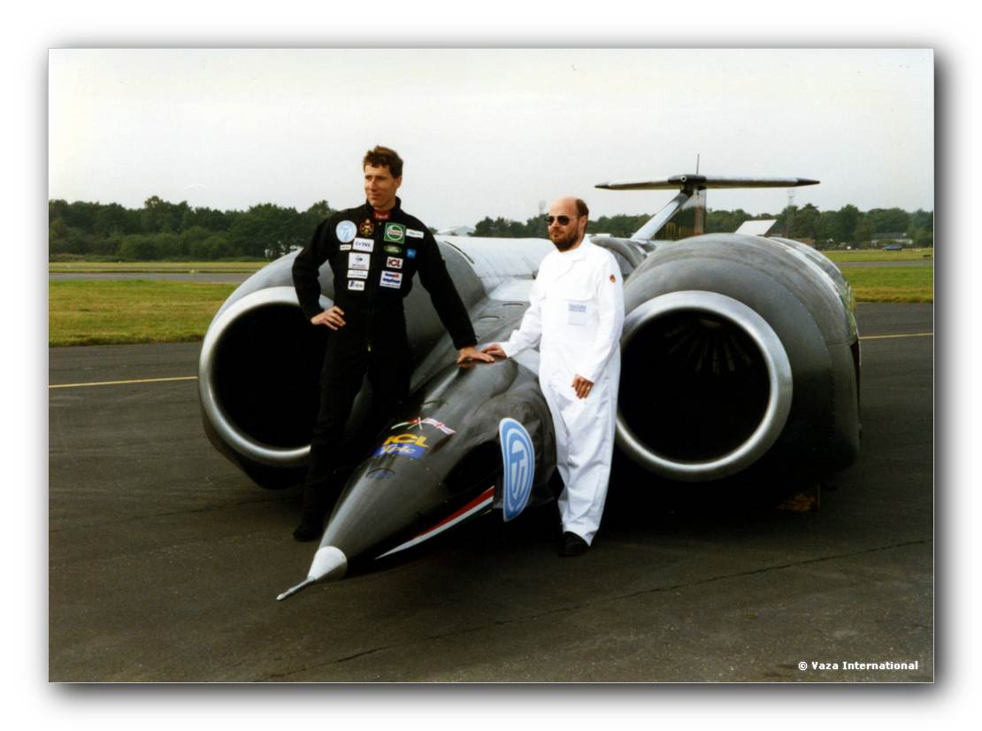 Andy Green and Mechanic