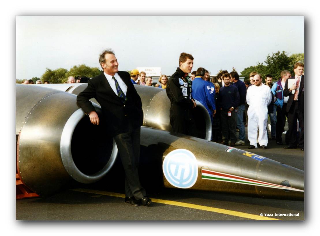 Richard Noble OBE and Andy Green