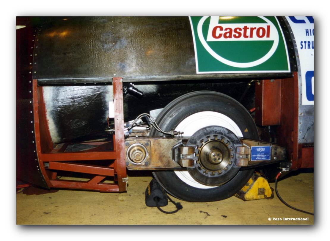 Wheel Assembly with Dynamic Suspension