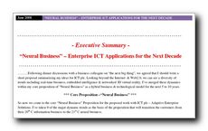 Right Click to Download White Paper on Enterprise ICT Evolution towards the Neural Business - The Next 25 Years!