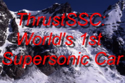 Click here for some original materials on the project to develop the  world's 1st supersonic car, including selections from my personal photo archive